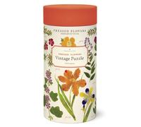 Cavallini Puzzle de 1000 pièces, fleurs pressées (PZL/PF)