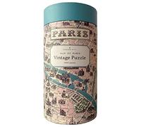 Cavallini, Puzzle Vintage 1000 pièces - Plan de Paris (pzl/parmap)