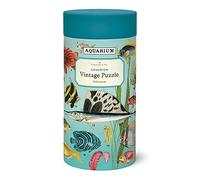 Cavallini Vintage Jigsaw Puzzle Fish Aquarium 1000 Pieces