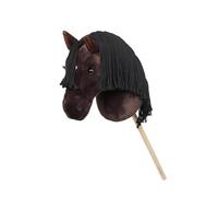 LeMieux Hobby Horse Freya - Manteau marron doux - Tête réaliste - Parfait pour les enfants