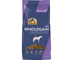 Cavalor WholeGain Aliment Complémentaire Pour Chevaux Prise De Poids 20kg