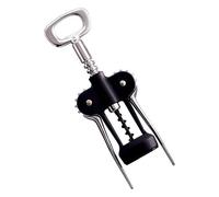 Cavatappi Ghidini Cipriano 1700 Spécial Double Levier Noir Et Inox