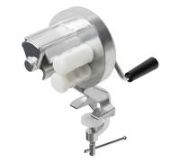 Cavatelli Machine à macaronis manuelle, en alliage d'aluminium, presse-pâtes portable avec manivelle, pour la préparation de pâtes italiennes et plus encore