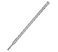 CAVATINY 25 x 460 mm SDS Plus Set de forets - Forets à marteau SDS pour béton, brique, ciment, pierre avec 4 lames - Tige SDS Plus adaptée pour marteau perforateur