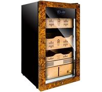 Cave à Cigares Classique Luxueuse, Armoire à Cigares, Cave à Cigares, Refroidisseur à Cigares De Comptoir, Mini Refroidisseur De Cigares Compact Autonome