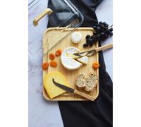 Cave À Fromage Pebbly A Fromage Bambou Et Verre