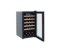 - Cave à vin 41 bouteilles 91L single zone clayette métal finition bois