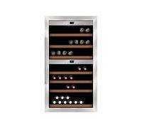 Cave à vin CASO Germany WineMaster 66 - Classe A Noir/inox brossé