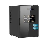 Cave à vin Cecotec Bolero GrandSommelier 1550 15 Bouteilles Noire