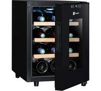 Cave à vin Climadiff CC12 - 34.5x46x48 cm (lxpxh) - 31 litres - classe G - noir
