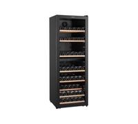Caviss Cave à vin de service C2180CBEG 180 bouteilles 2 zones Porte vitrée anti-UV