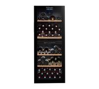 La Sommelière Cave à vin de service SLS90DZ 91 bouteilles Porte vitrée réversible Classe G Noir