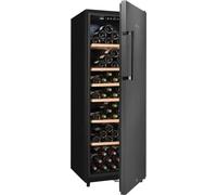 Cave a vin de vieillissement - LA SOMMELIERE - CTPNE147E - 147 bouteilles - Porte pleine - Noir