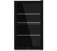 Cave à vin dual zone 32 bouteilles pose libre - noir - CAVCDB32 Noir G