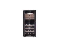 Klarstein El Dorado 39,5cm 38 Bouteilles Cave à Vin 2 Zones Noir F
