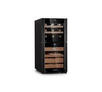 Cave à cigares & cave à vin - Klarstein El Dorado 89 - tactile 89 L LED - Noir