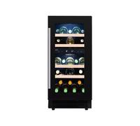 Cave à Vin Encastrable Dunavox 40 cm Flow DAUF-32.78DB 32 Bouteilles Noir