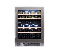 Cave à Vin Encastrable Dunavox 60 cm Flow DAUF-39.121DSS 39 Bouteilles Argent