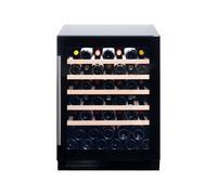 Cave à Vin Encastrable Dunavox 60 cm Flow DAUF-46.138B 46 Bouteilles Noir