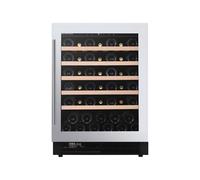 Cave à Vin Encastrable Dunavox 60 cm Flow DAUF-46.138SS 46 Bouteilles Argent