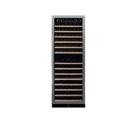 Cave à Vin Encastrable Dunavox 60 cm Grande DX-181.490SDSK 181 Bouteilles Argent