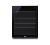 Cave à Vin Encastrable Smeg 60 cm Dolce Stil Novo CVI638LN3 Noir