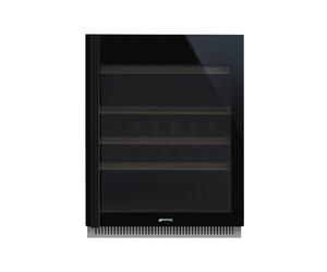 Cave à Vin Encastrable Smeg 60 cm Dolce Stil Novo CVI638RN3 Noir