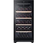 Cave a vin hws116gae - de vieillissement - pose libre - 116 bouteilles h126. 5 x l59,5 cm - noir