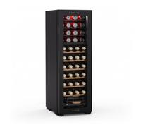 Bovella 44 Duo+ Cave à vin | 2-en-1 | 44 bouteilles | 2 zones | 9 étagères | Tactile G