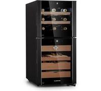 Cave à cigares & cave à vin - Klarstein El Dorado 89 - tactile 89 L LED - Noir