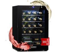 Cave à vin - KLARSTEIN - Shiraz 20 Uno - 53 L - 20 bouteilles - Panneau tactile 5-18°C