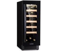 KLARSTEIN Vinovilla Cave a Vin Encastrable, Armoire a Vin, Cave à à une Zone, Caves à de Vieillissement, Bouteilles de Prosecco, Ecran Tactile, Mini frigo 5-22°C, 50L, 20 Bouteilles