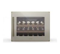 Cave à vin Klarstein Vinsider Victoria 28 bouteilles tactile Protection UV LED silencieuse 2 étagères Crème Beige G