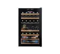 Cave à vin de service - LA SOMMELIERE - SLS33DZ - 33 bouteilles - Classe G - 49,5 x 43 x 84,8 cm - Noir