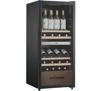 Cave à vin multi-températures Lecépage AGK1052ZPV 105 bouteilles 2 zones Noir G
