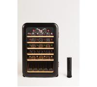 WINECOOLER RETRO - Refroidisseur À Vin Électrique De Style Rétro Pour 12, 45 Ou 76 Bouteilles Noir