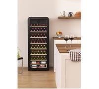 Cave à vin rétro - Create - Winecooler - 12, 45 ou 76 bouteilles - Température réglable - Éco-friendly