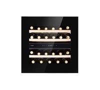 Rhône 25 Duo Cave à vin à refroidissement par compression 2 zones 75 litres / 25 bouteilles G