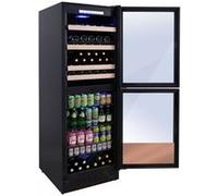 Cave à vin service AGCV140VN2Z2D multi-températures Lecépage 220 bouteilles 2 portes 438 litres