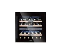 Cave à vin - Klarstein Vinsider 36 - Cave de service - 2 zones - 85L - 5-22°C - Encastrable - Noir Noir