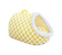 Cave Cat Bed, Cuddly Cave Bed for Indoor Cats, Cat Cave Bed with Plush Lining, Cuddly Cat Cave for Sleeping, Cat Hideaway Cave Bed, Soft Cuddly Cat Bed, Cuddly Cat Cave for Cozy Sleep, Cave Be