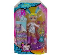 Cave Club Playset Pigiamasauro Party Avec Poupée Tella, Chiot Dinosaure