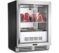 Cave de maturation - Klarstein Steakhouse Pro - Affineur de viande - 98°C - 1-25°C - Humidité variable - Contrôle tactile - Gris G