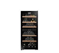 La Sommelière Cave à vin LS102DZBLACK – 102 bouteilles, double zone 5–18°C, connectée Vinotag