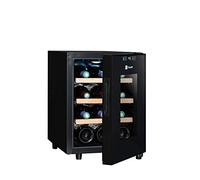 Cave à vin Climadiff CC12 - 34.5x46x48 cm (lxpxh) - 31 litres - classe G - noir