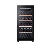 Haier HWS116GAE Refroidisseur de vin compresseur Pose libre Noir 116 bouteille(s)