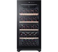 Haier HWS116GAE Refroidisseur de vin compresseur Pose libre Noir 116 bouteille(s)