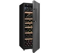 La Sommelière Cave à vin de vieillissement CTPNE147E 147 bouteilles Porte pleine Classe E Noir