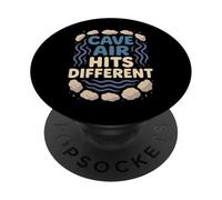 Cave Formation Art Stalactite Stalagmite Terre Cadeau PopSockets PopGrip Adhésif