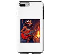 Cave Rock Caveman Guitariste Coque pour iPhone 7 Plus/8 Plus